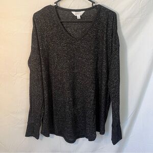 Market & Spruce V Neck Sweater sz 1X
